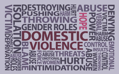 poster on domestic violence